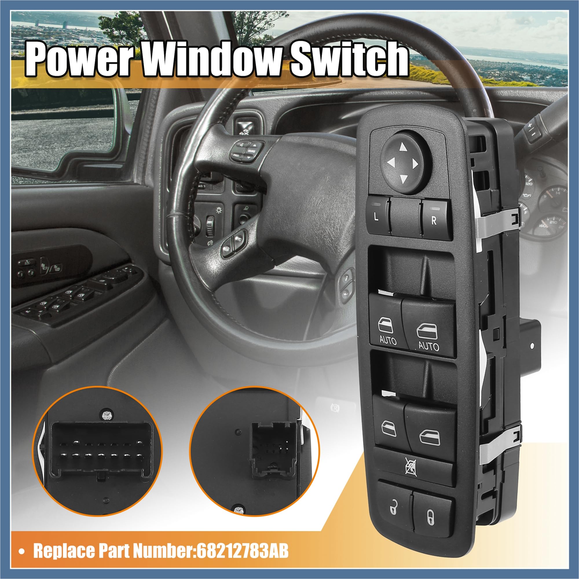 Fensterheberschalter Für Ram 1500 2014-2015 1 Stück