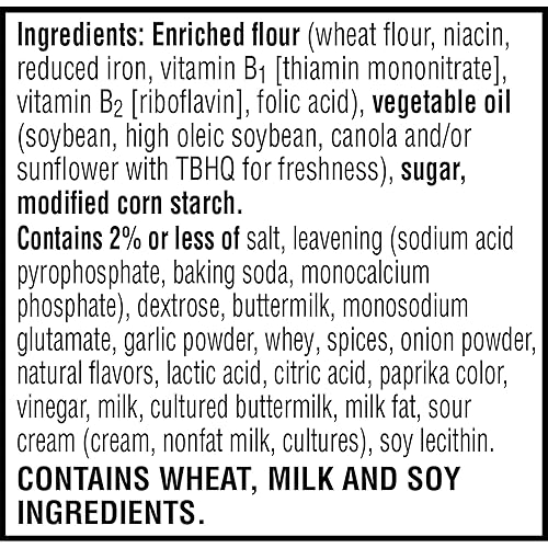 Miniatura 3 de Club Minis Crackers, aperitivos para el almuerzo, galletas saladas, Hidden Valley Ranch, caja de 11 onzas (1 caja)