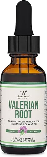 Miniatura 6 de Gotas de raíz de valeriana para dormir, extracto de tintura de raíz de valeriana orgánica de 168 mg - 1 onza líquida, 30 porciones (mejor absorción