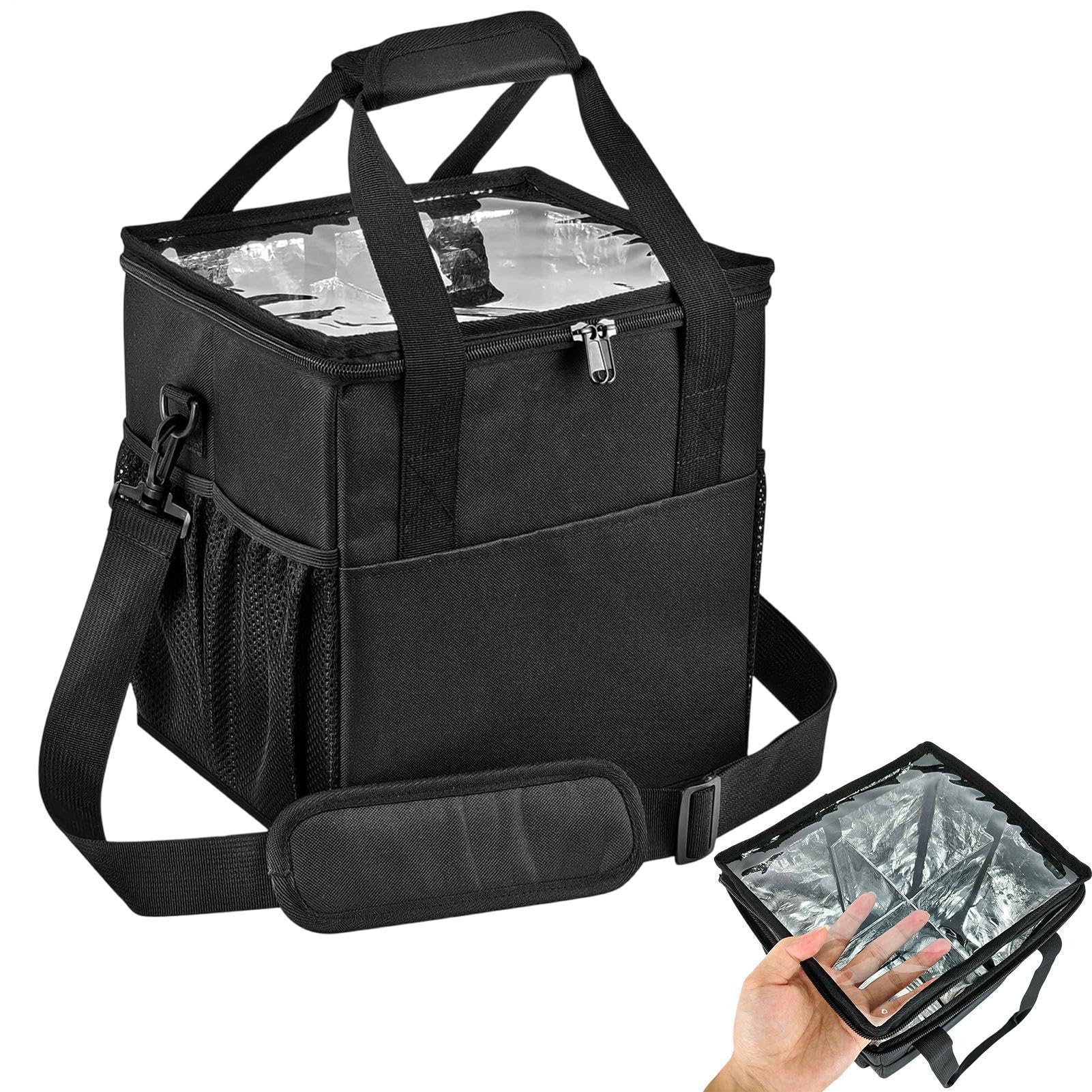 Borsa Porta Bevande Tracolla Regolabile Con 4 Scomparti Portatile | Borsa Tote Porta Bevande Per Caffè Bevande Calde E Fredde, Viaggi Campeggio Picnic Sport Uscite In Famiglia
