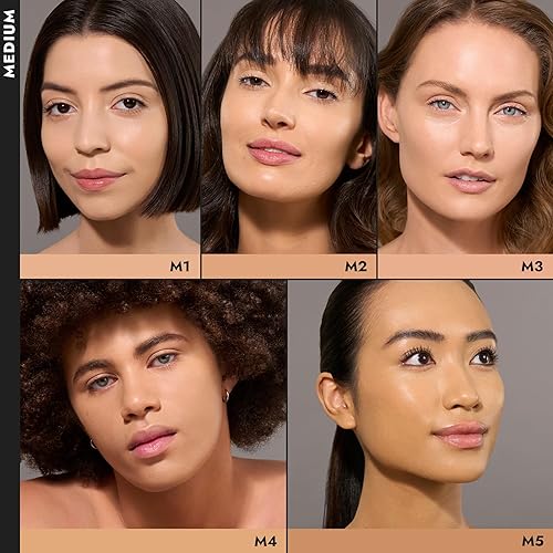 Miniatura 8 de COVER FX Base de maquillaje en crema Total Cover - Shade M1 - Cobertura completa - Acabado natural similar a la piel - Sin aceite - Todo tipo de piel