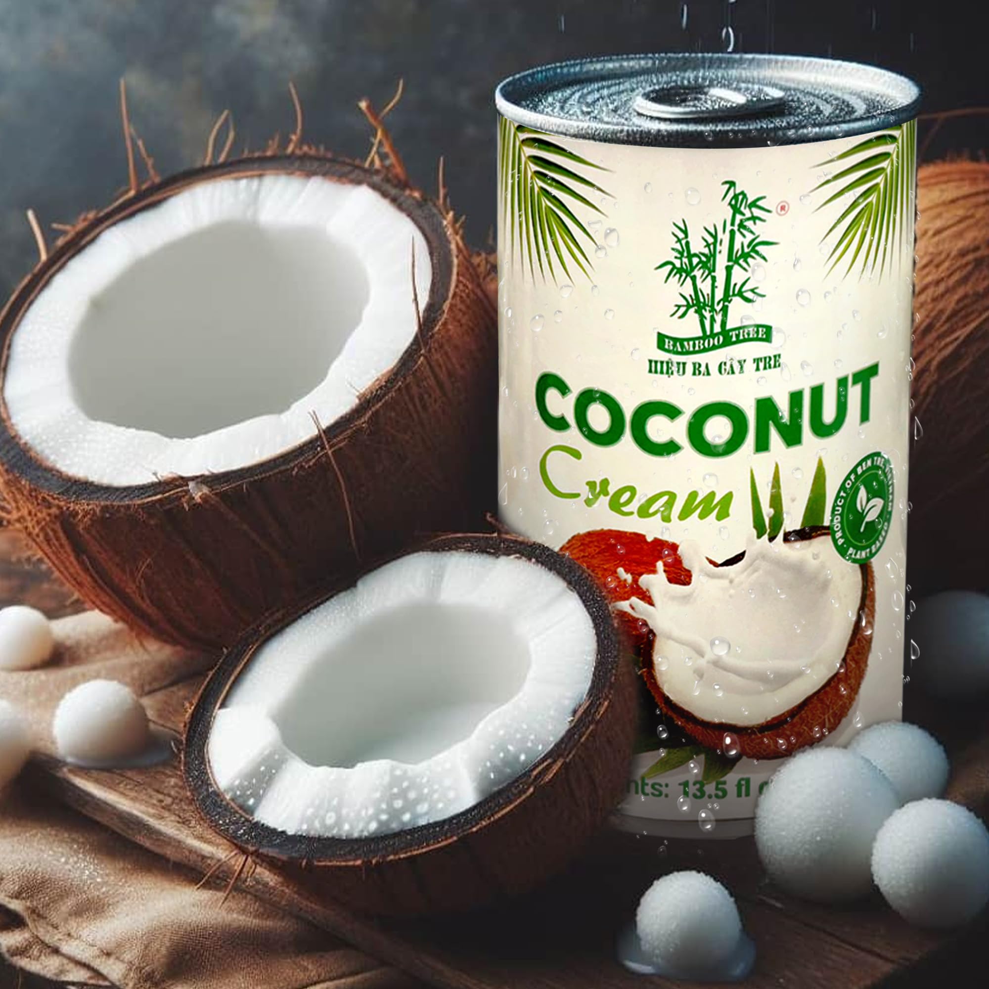 Amazon.com: Bamboo Tree Canned Coconut Cream,Unsweetened Cream of