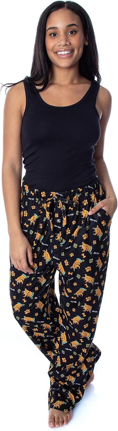 INTIMO Scooby Doo Men's Ruh-Roh! Scooby Character Adult Sleep Lounge Pajama Pants - Image 4