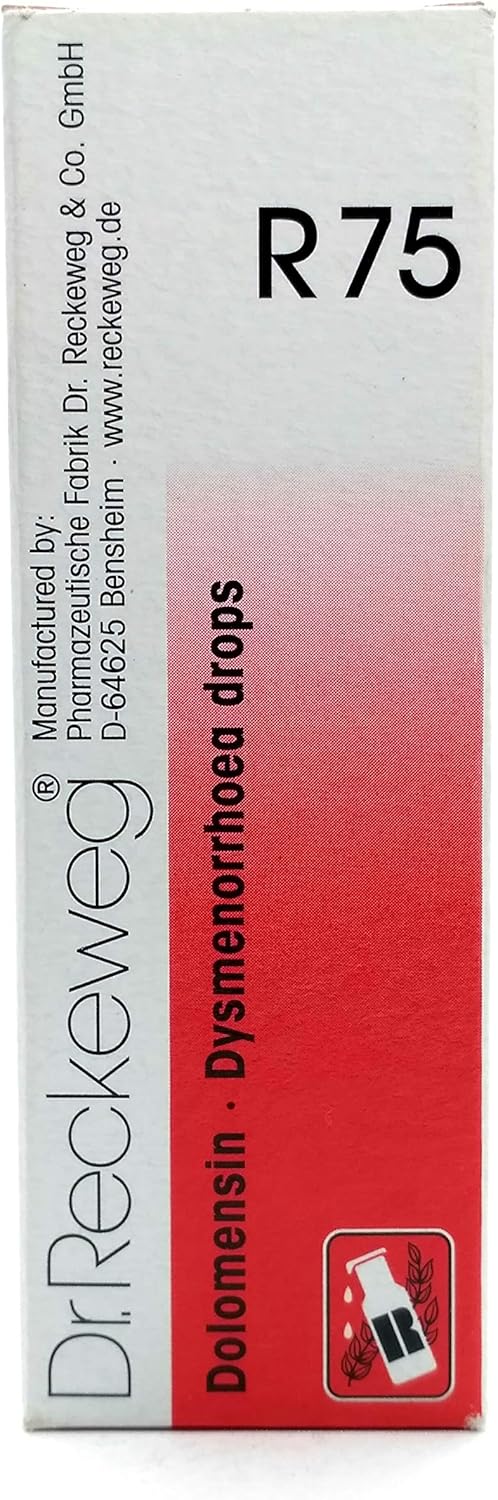 Amazon.com: Dr.Reckeweg Germany R75 - Dysmenorrhoea drops (22 ml ...