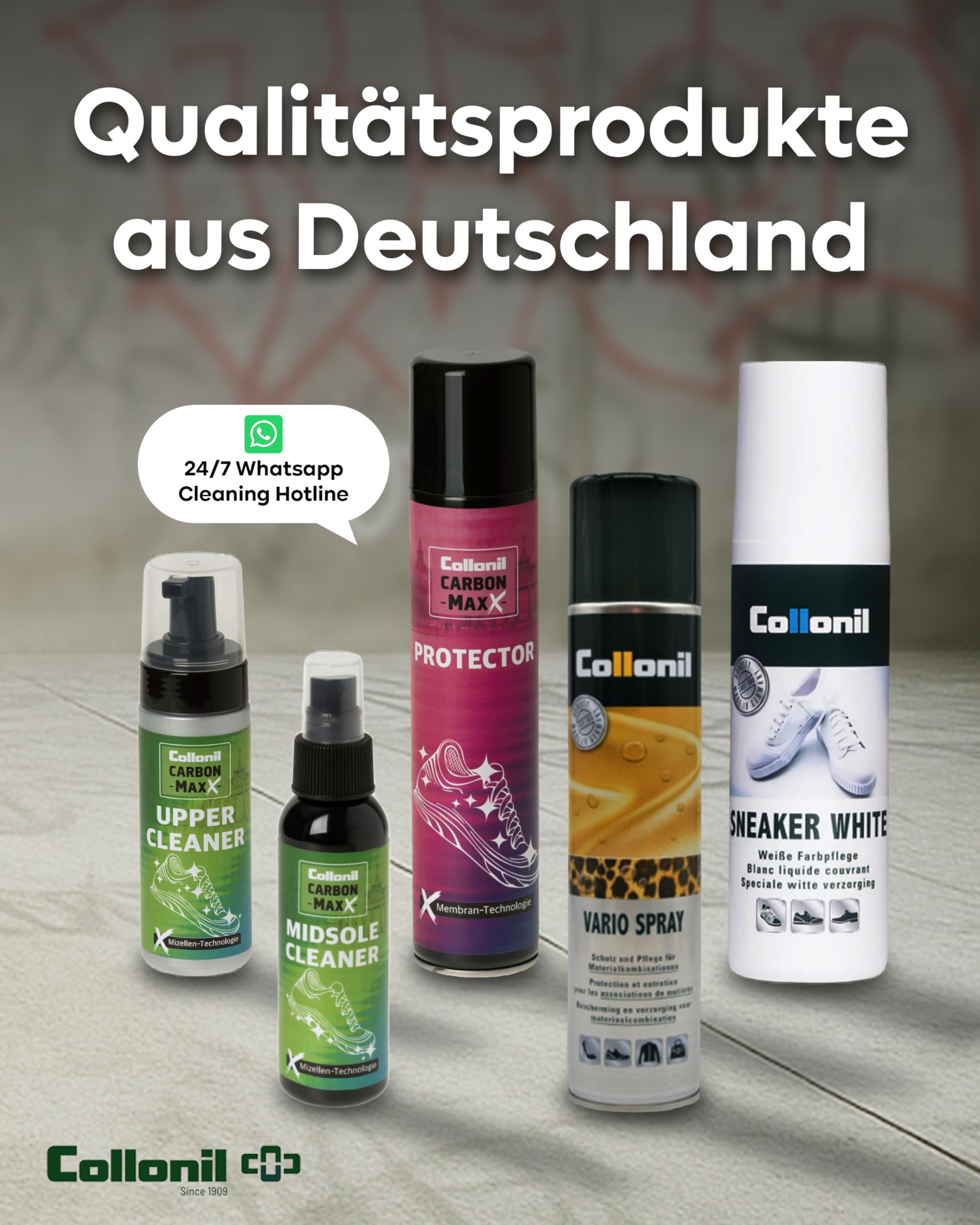 Collonil Unisex's Carbon Protecting Spray środek do pielęgnacji butów, przezroczysty, 300 ml, Przezroczysty, 1 count (Pack of 1)