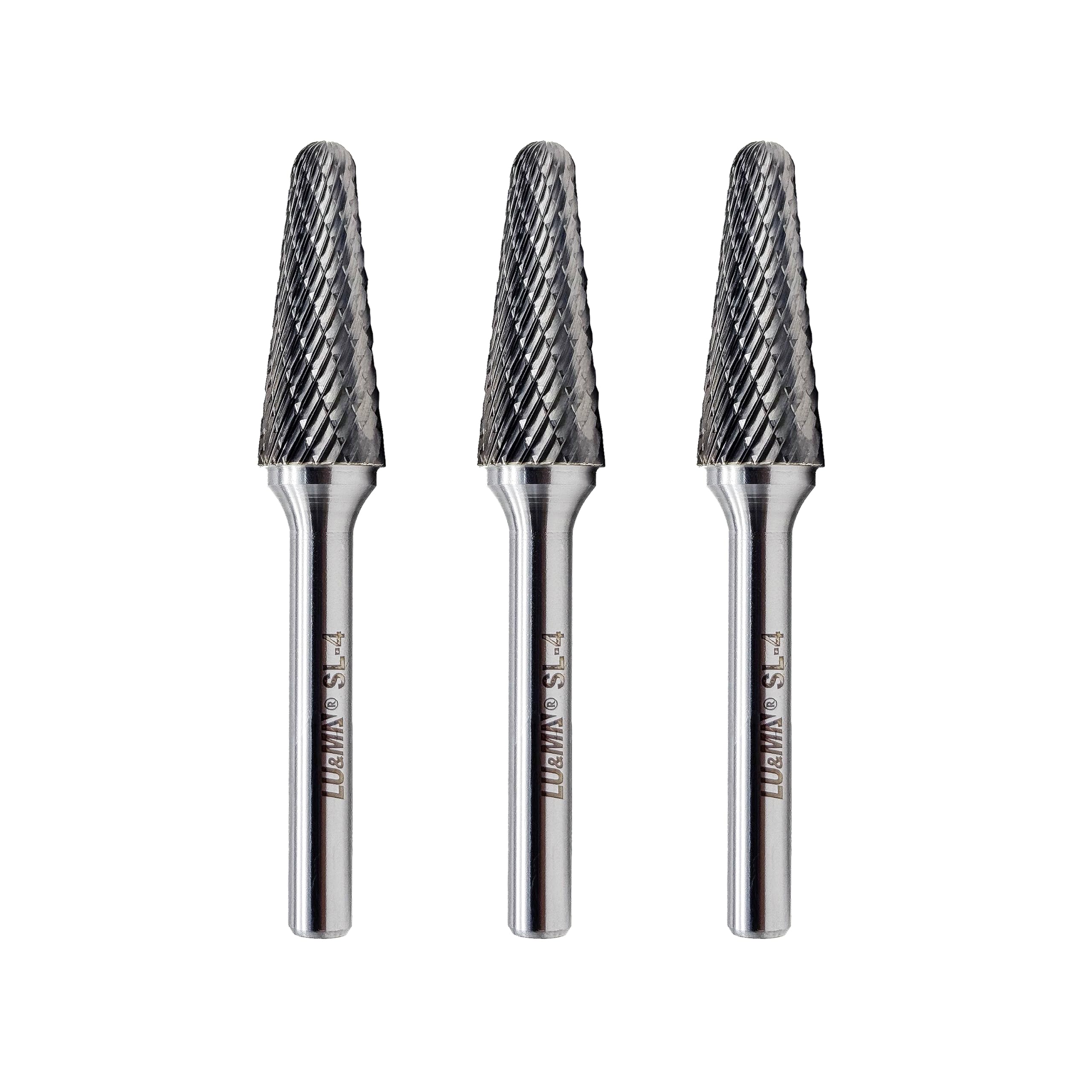 LU&MN Tungsten Carbide Burr Set, 1/4" Shank, 10 Pcs — Amazon image 25