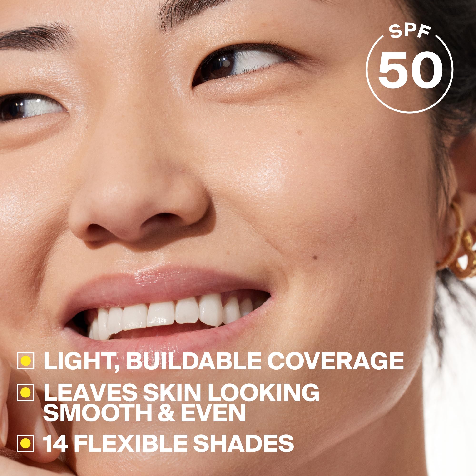 Supergoop! Protec(Tint) Tägliche Gesichtsfarbe LSF 50-24N, leichte und anpassbare Abdeckung für eine ebenmäßige und glatte Haut, natürliches Finish