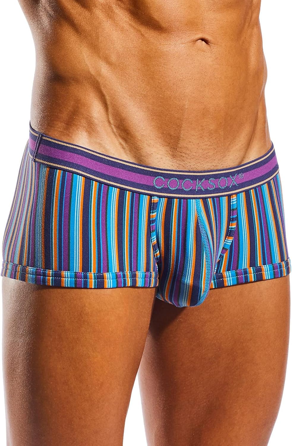 Cocksox Men's Contour Pouch Trunk CX68 (Long Island, Large)