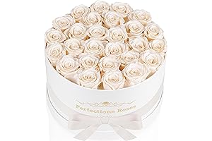Perfectione Roses Forever Real Roses, Preserved Roses in a Box