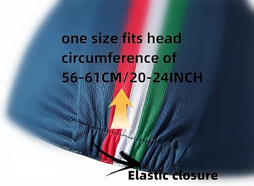 Miniatura 4 de Bikingbros Brooklyn Cycling Cap - Retro Cycling Hat-Under Helmet - Cycling Helmet Liner BreathableSweat Uptake