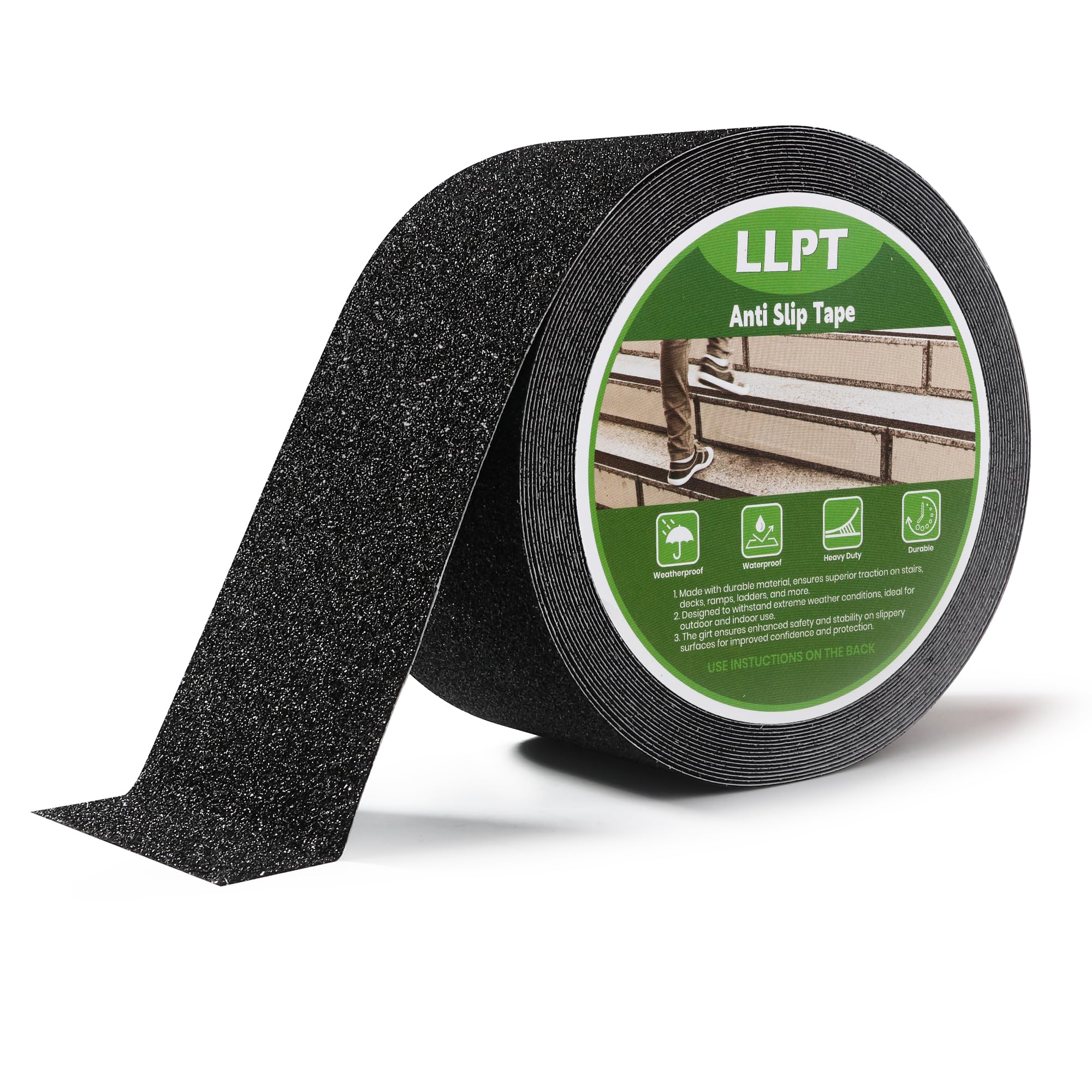 LLPT Anti Slip Tape, Black, 76mm x 11m