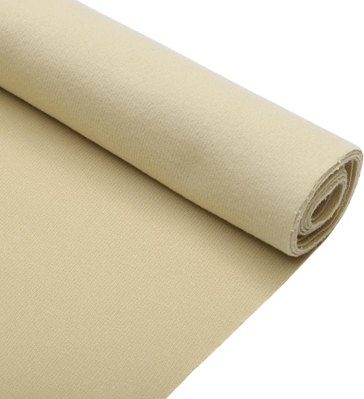 Tecido de teto automotivo em malha respirável VekAuto bege 162 x 152 cm – 1 unidade