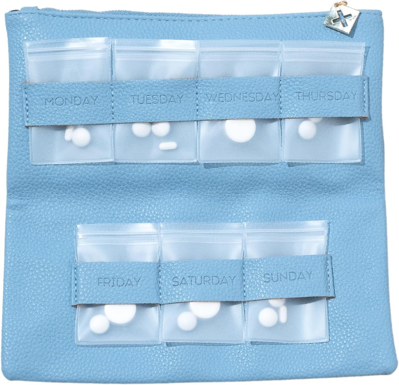 Dosey Home Pill Case & EasySlide Pill Pouches Vegan