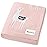 Bleu La La Knit Swaddling Baby Blanket - 100% Fine Loomed Cotton Cozy Receiving Cuddle Stroller Crib Swaddling Stroller Swaddle Quilt Blanket for Newborns Infants Toddler Boys and Girls (Llama - Pink)