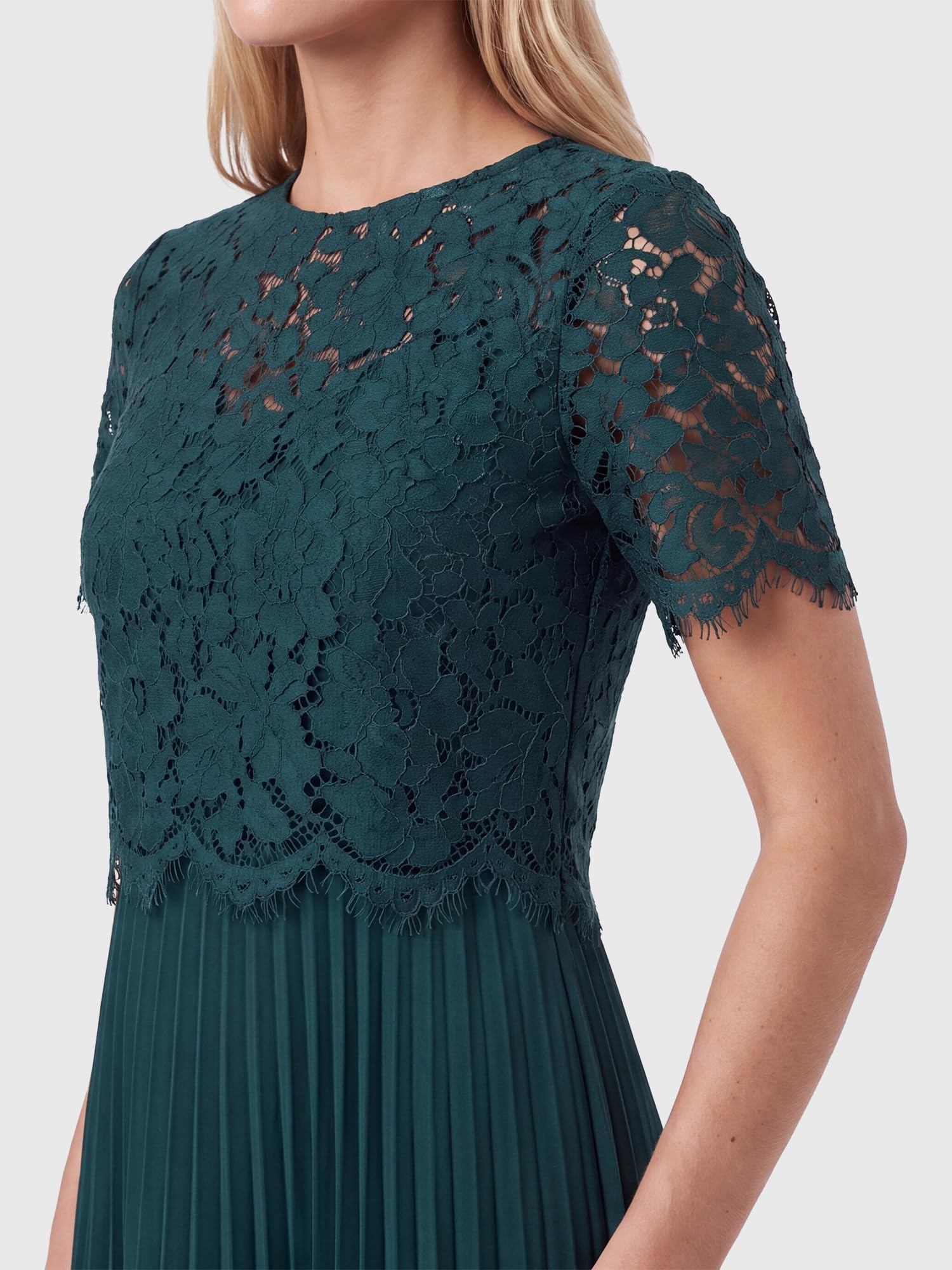 Apart Fashion Abendkleid mit Spitzenjacke Vestito Donna (Pacco da 1)