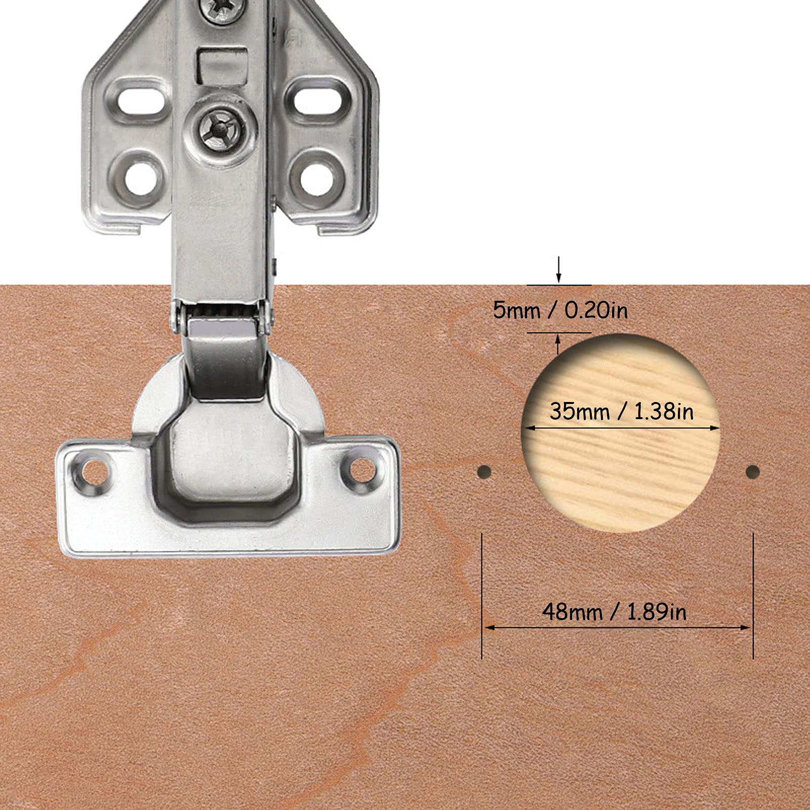 35 Mm Perforatrice, Guide De Forage Trou Charnière Trouver Un Jig Outil Pour Porte Armoires De Bricolage Menuiserie (A)