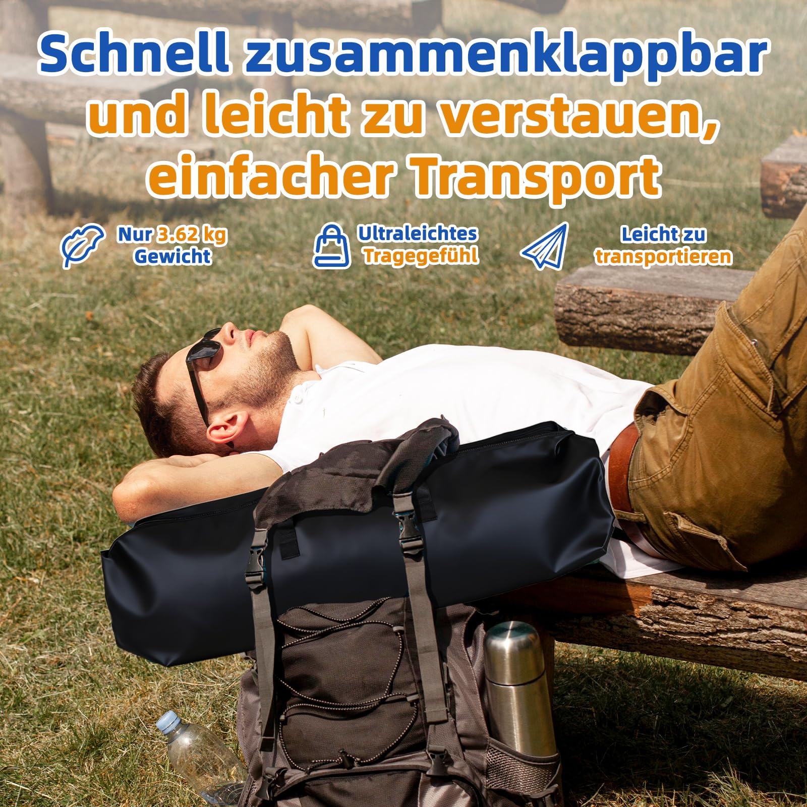 SoonTools Banco de trabajo plegable de 6 patas, portátil, con una capacidad de 1100 kg, caballete plegable de montaje rápido para carpintería, bricolaje, construcción, proyectos al aire libre