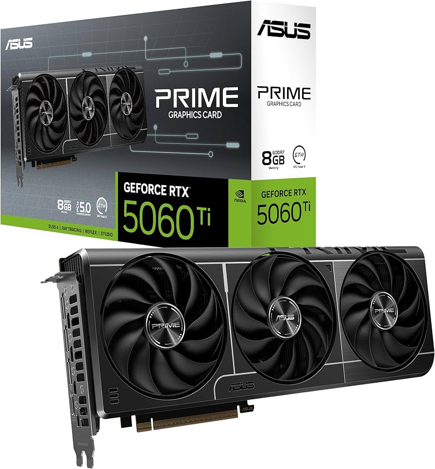 Amazon.com: The SFF-Ready ASUS Prime GeForce RTX™ 5060 Ti 8GB