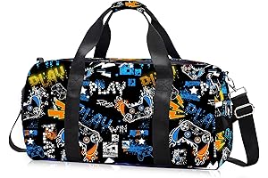 Kids Overnight Duffle Bag Boys - A Roomy and Durable Travel Companion