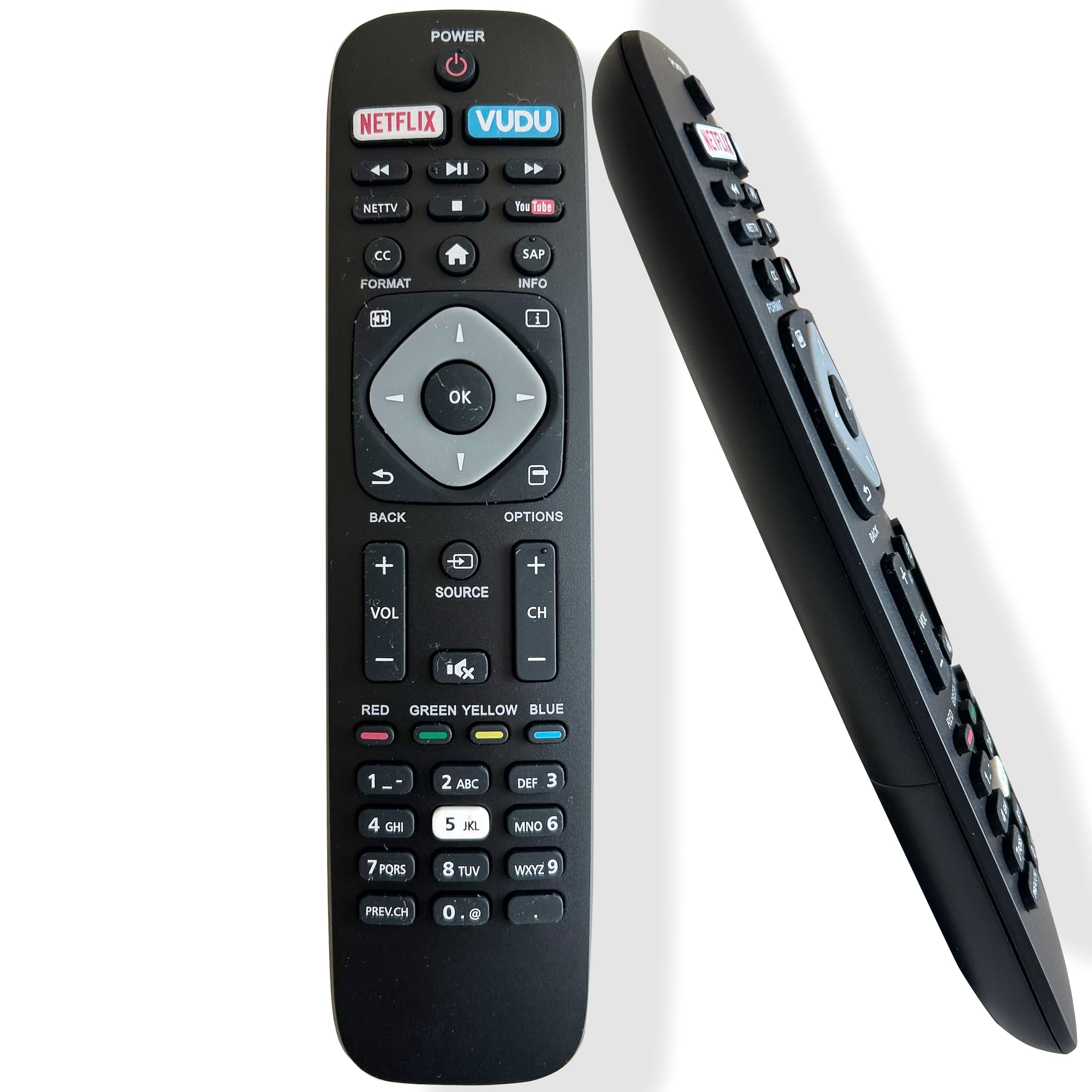 Télécommande Philips NH500UP Smart Ultra HDTV 65PFL6601 75PFL6601