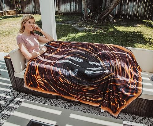 Miniatura 6 de Yu-Gi-Oh! - Manta de forro polar con tarjeta de mago oscuro, funda de poliéster suave para sofá, cama, 45 x 60 pulgadas