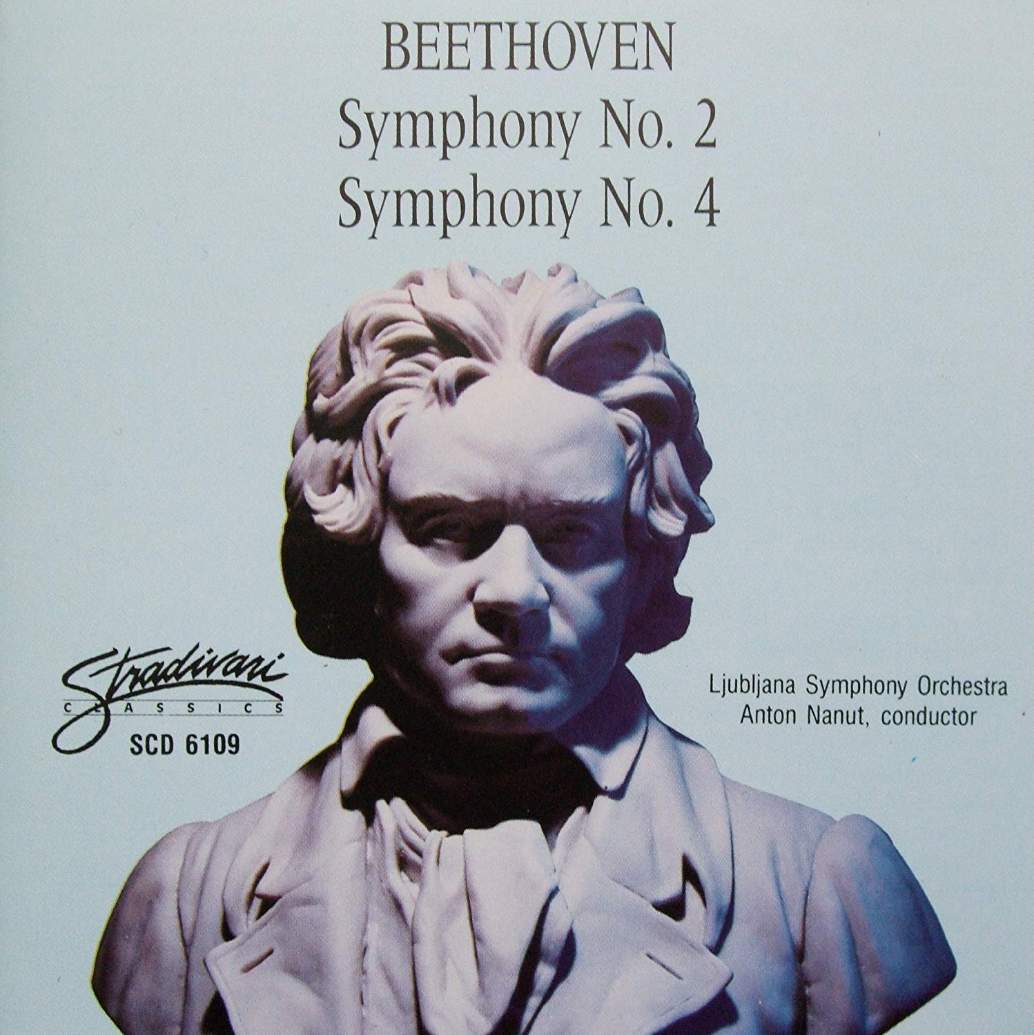 Symphonies 2 & 4 [Audio CD] Beethoven; Nanut and Ljubljana Symphony Orchestra