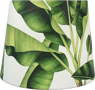 Jungle Lampshade Ceiling Light Shade Tropical Green Leaf Leaves Jungle Print Theme For Table Lamps Lights Accessories Room Decor