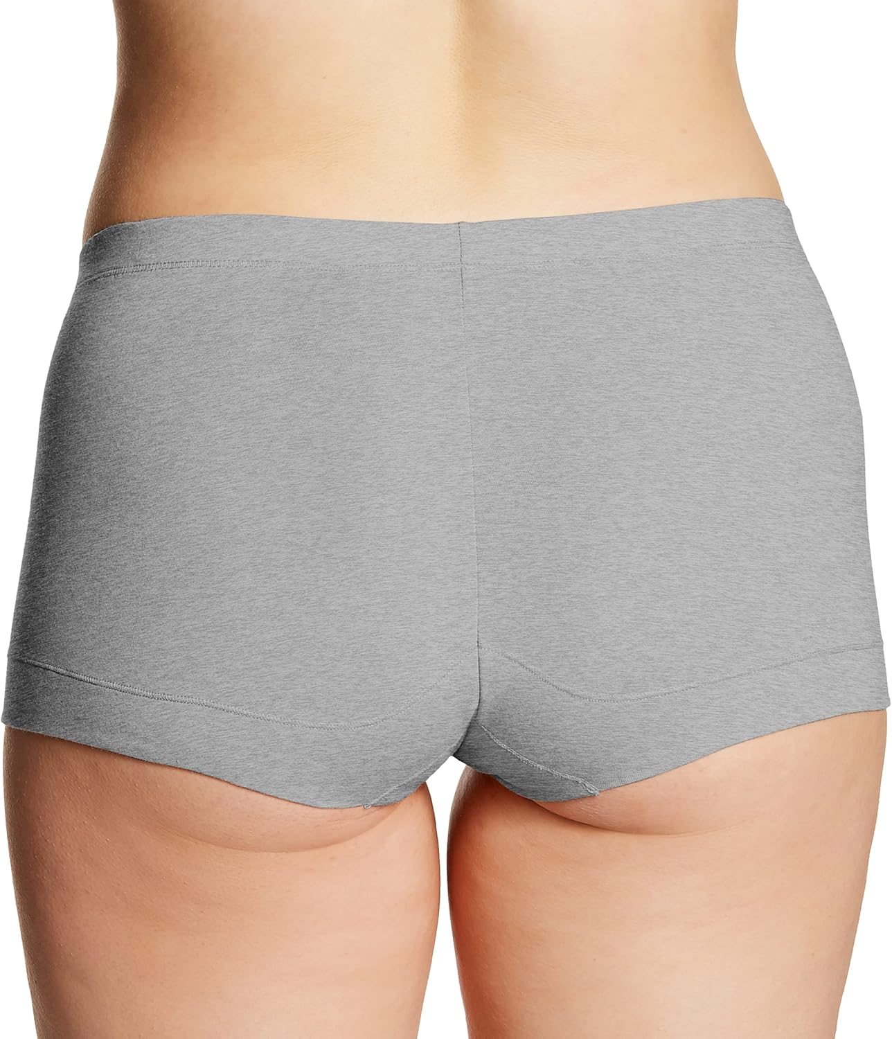 Maidenform Women's Underwear Boy Shorts Pack, 3-Pack, Stretch Cotton Underwear Women Pack, Comfy Boy short Panties for Women - Image 3