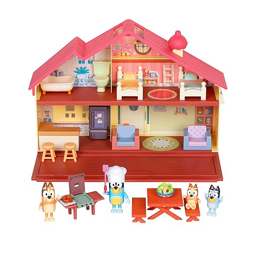Toy House Playset, Mega Bundle Family Home & BBQ Playhouse