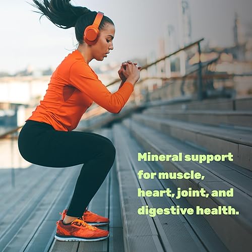 Miniatura 4 de DEAL SUPPLEMENT Citrato de magnesio de 500 mg, 240 cápsulas Mineral traza purificado y de fácil absorción, soporte muscular, corazón y digestivo,