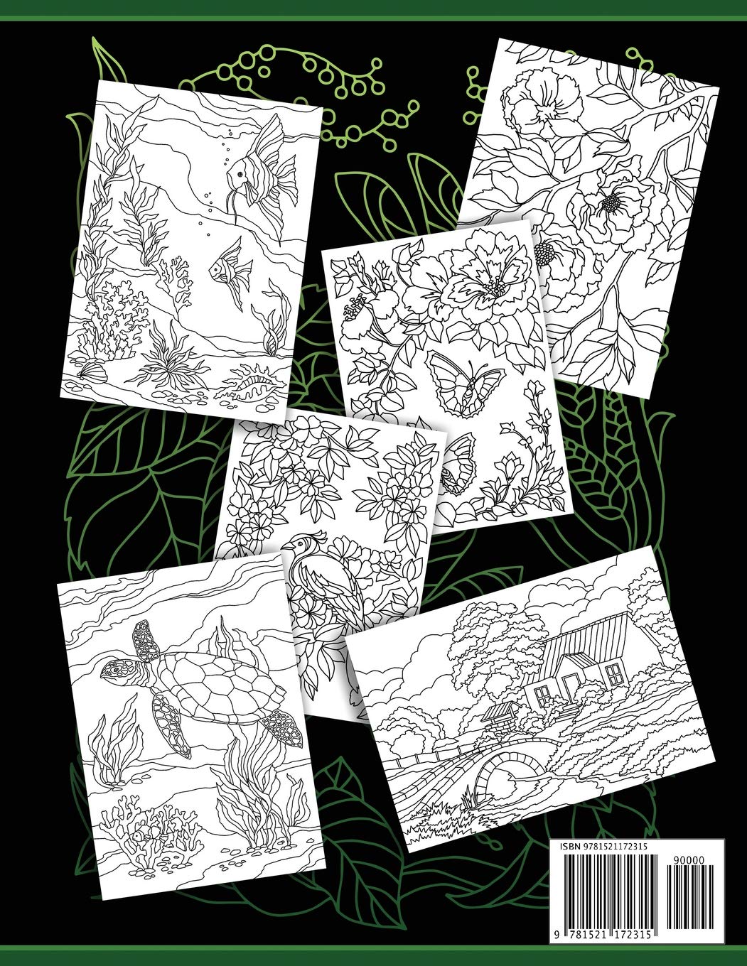 Coloring Books For Adults Volume 6: 40 Stress Relieving And Relaxing Patterns