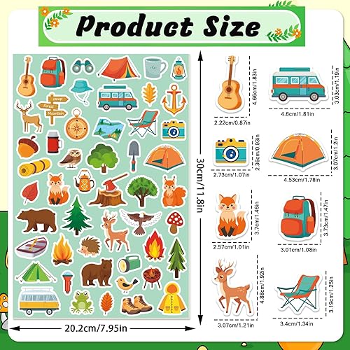 Vista 75 de JULBEAR 300 calcomanías de espuma de Pascua, calcomanías de primavera, coloridas calcomanías decorativas a granel de huevos de conejito de pollo