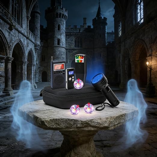 Kit Profesional 8 Piezas Equipo de Caza Fantasmas miniatura 7