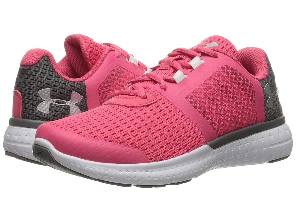 

Under Armour Kids UA Micro Fuel RN (Big Kid) (Gala/White/Metallic Silver) Girls Shoes