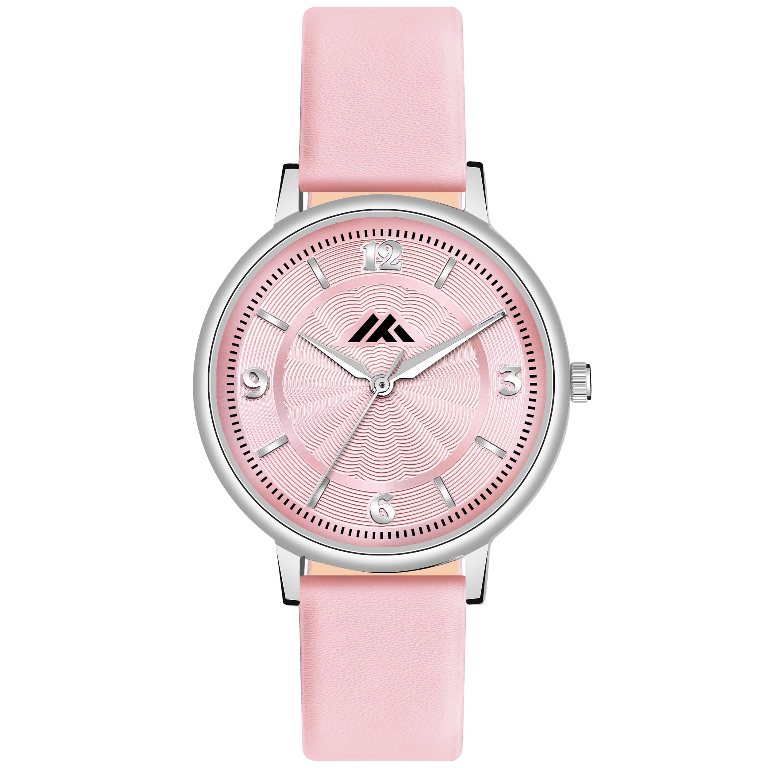 Shocknshop Casual Analog Round Dial Ladies Leather Band Wrist Watches For Women & Girls -Mt541 (Pink) (B0CBMR8HZ5) Amazon Price History, Amazon Price Tracker