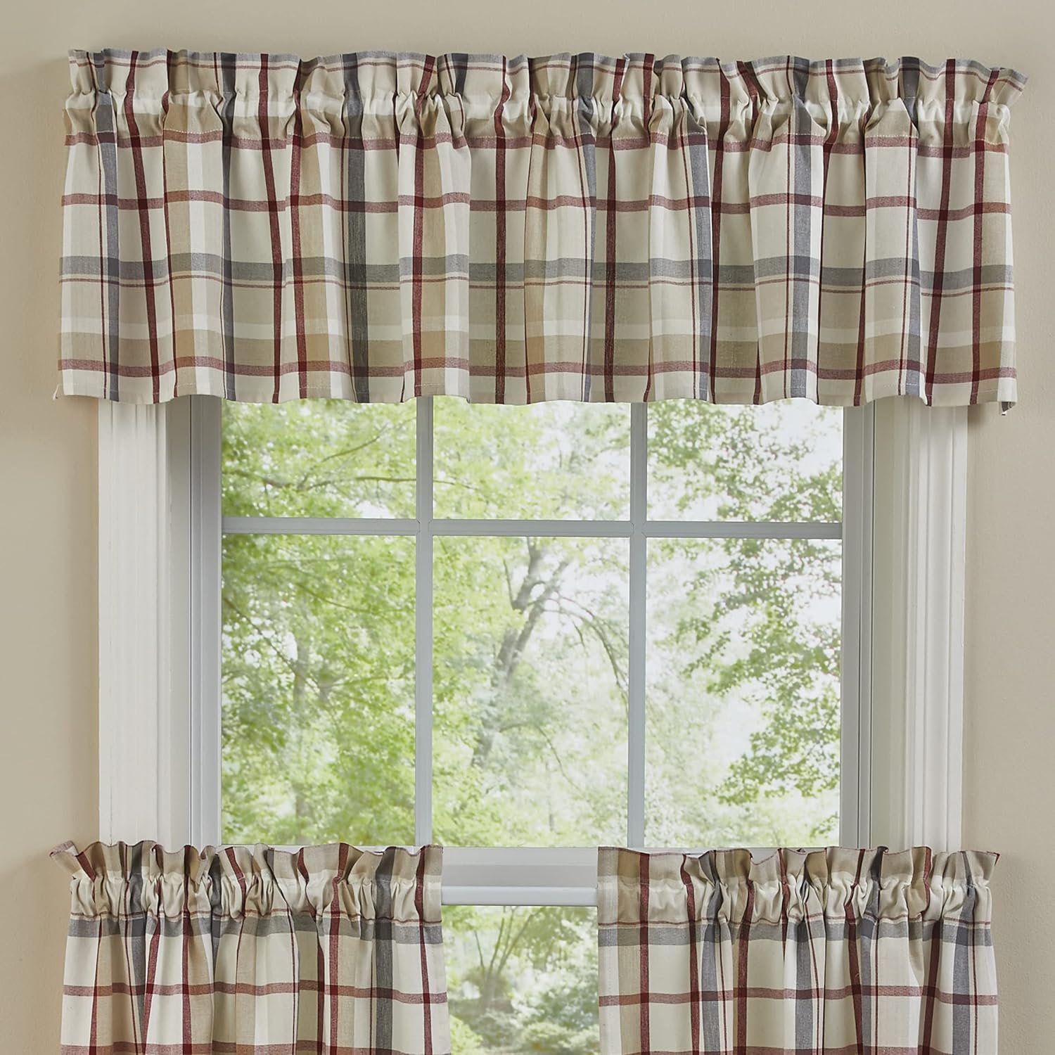 Park Designs Glenwood Valance 14" L