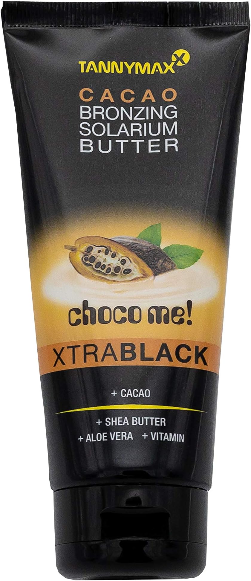 Tannymaxx Xtra Classic Black Bronzer 100 ml Sunbed Self Tan Lotion with Cocoa Butter / Sunbed Tanning Cream Lotion