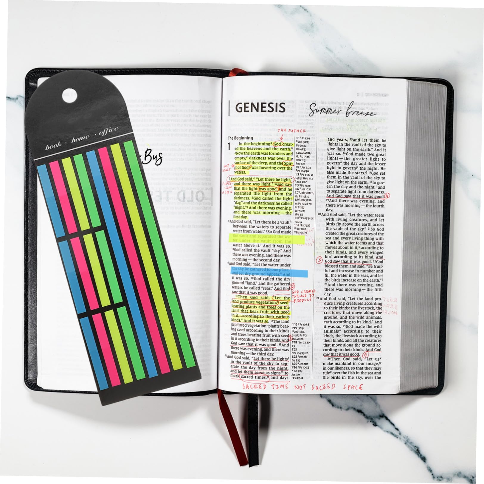 TEHAUX 20pezzi Adesive Per Marcatura Pagine Indicatori Fluorescenti Per e Lunghi Per e
