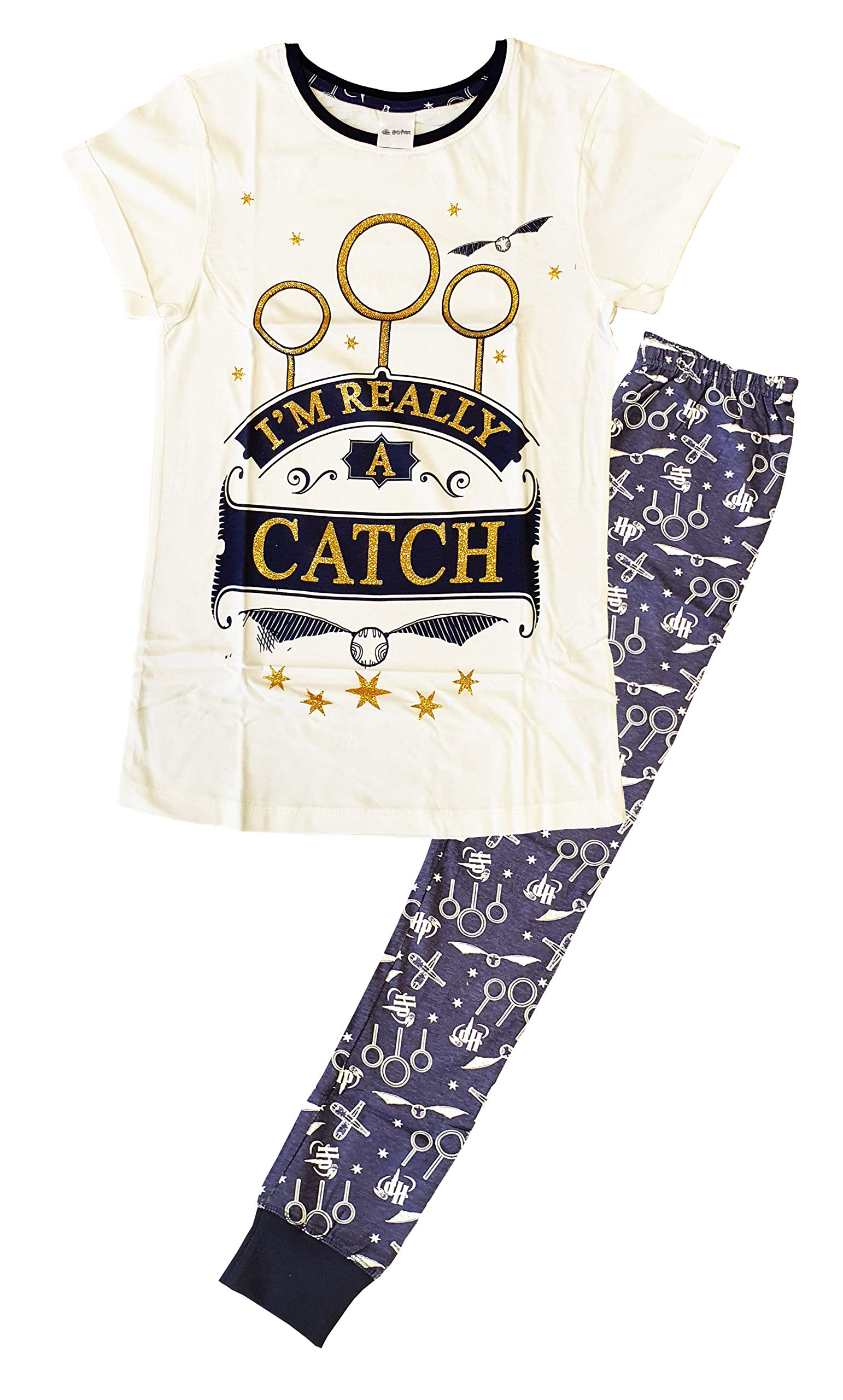Harry PotterLadies Harry Potter I'm Really A Catch (33729) Cotton Pyamas Set