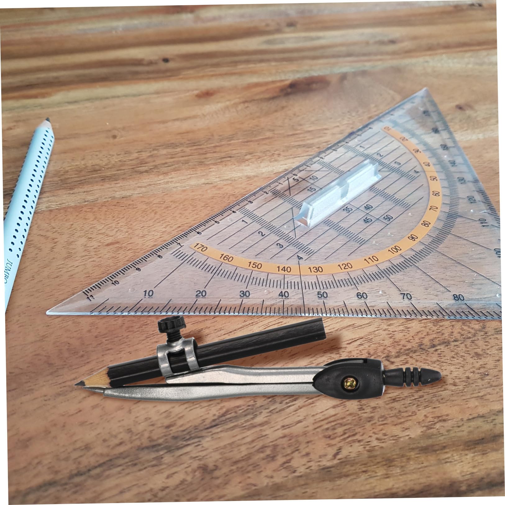 SEWACC 10pièces Compas De Précision Pour Géométrie Avec Porte-crayon Et Étui De Rangement Pour Étudiants Et Professionnels Du Dessin
