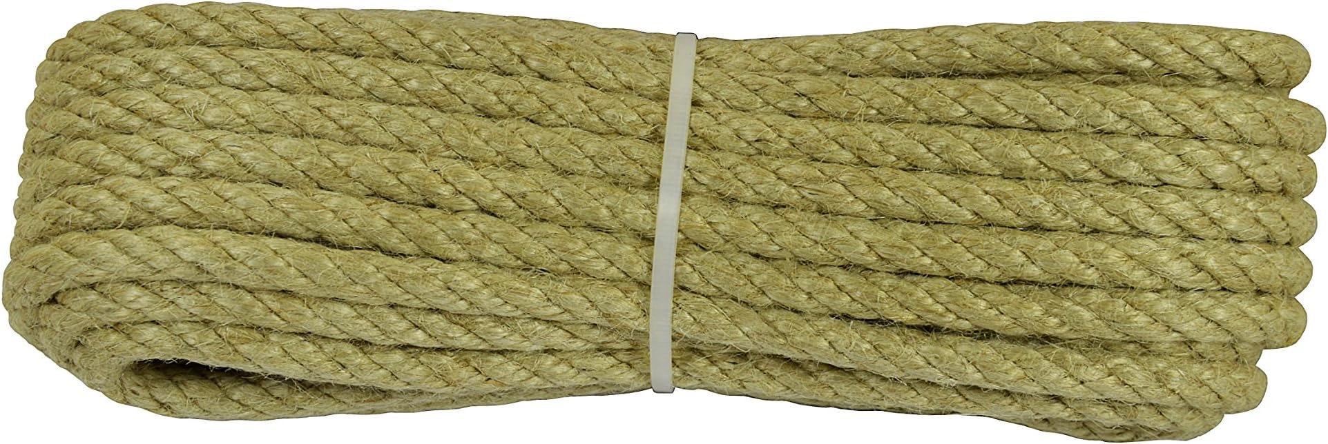 Corderie Italiane 006043911 Jute Rope, 10 mm, 10 M