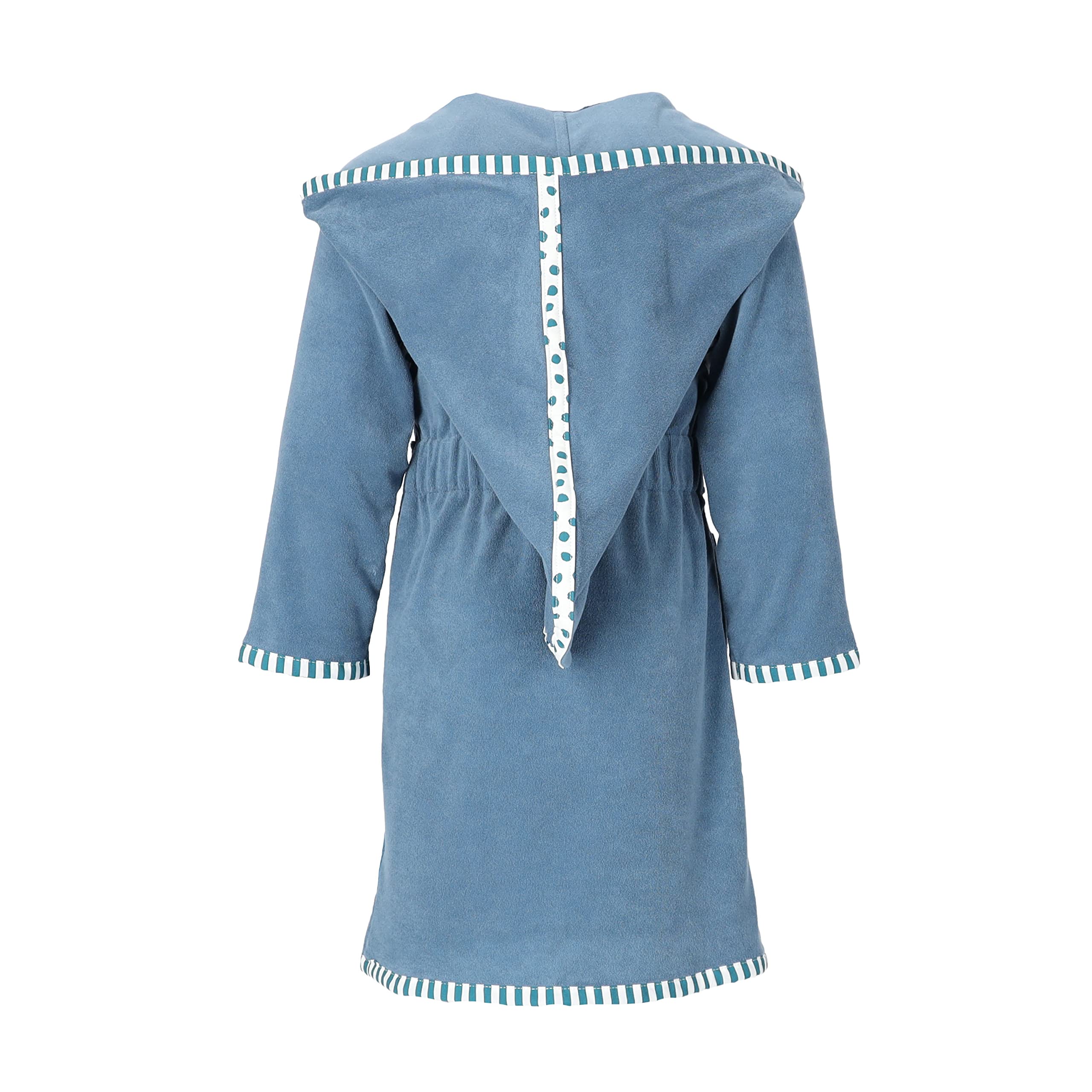 Vossen Mädchen & Jungen Bademantel Mimmi dusty blue 122/128
