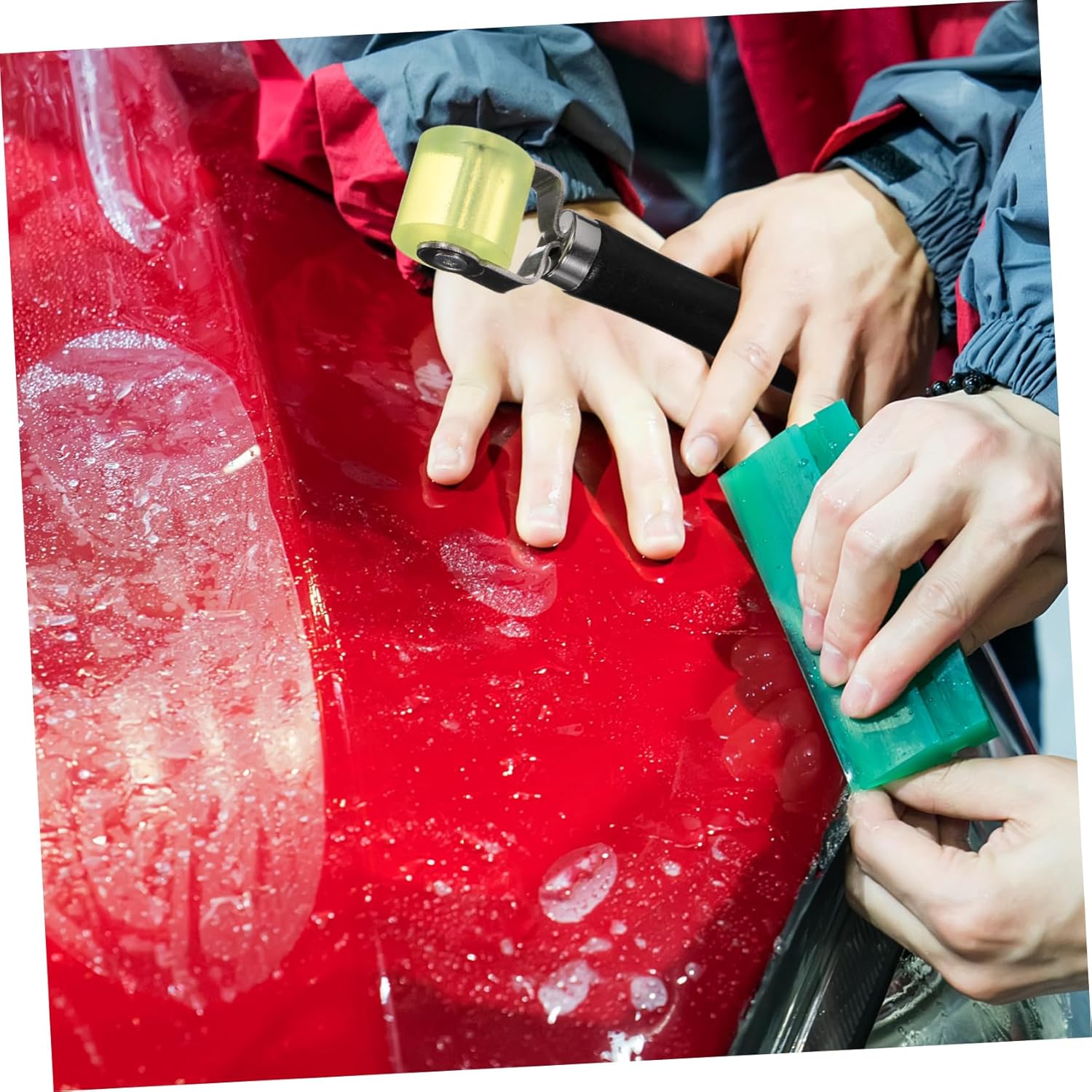 Zerodeko 10pcs Auto Noise Deadening Roller Sound Insulation Tool for Cars Non- Design for Easy Use Construction for Soundproofing Applications