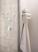 Vista 2 de Moen 8342 Commercial Posi-Temp - Juego de ducha con dos asas, cromado