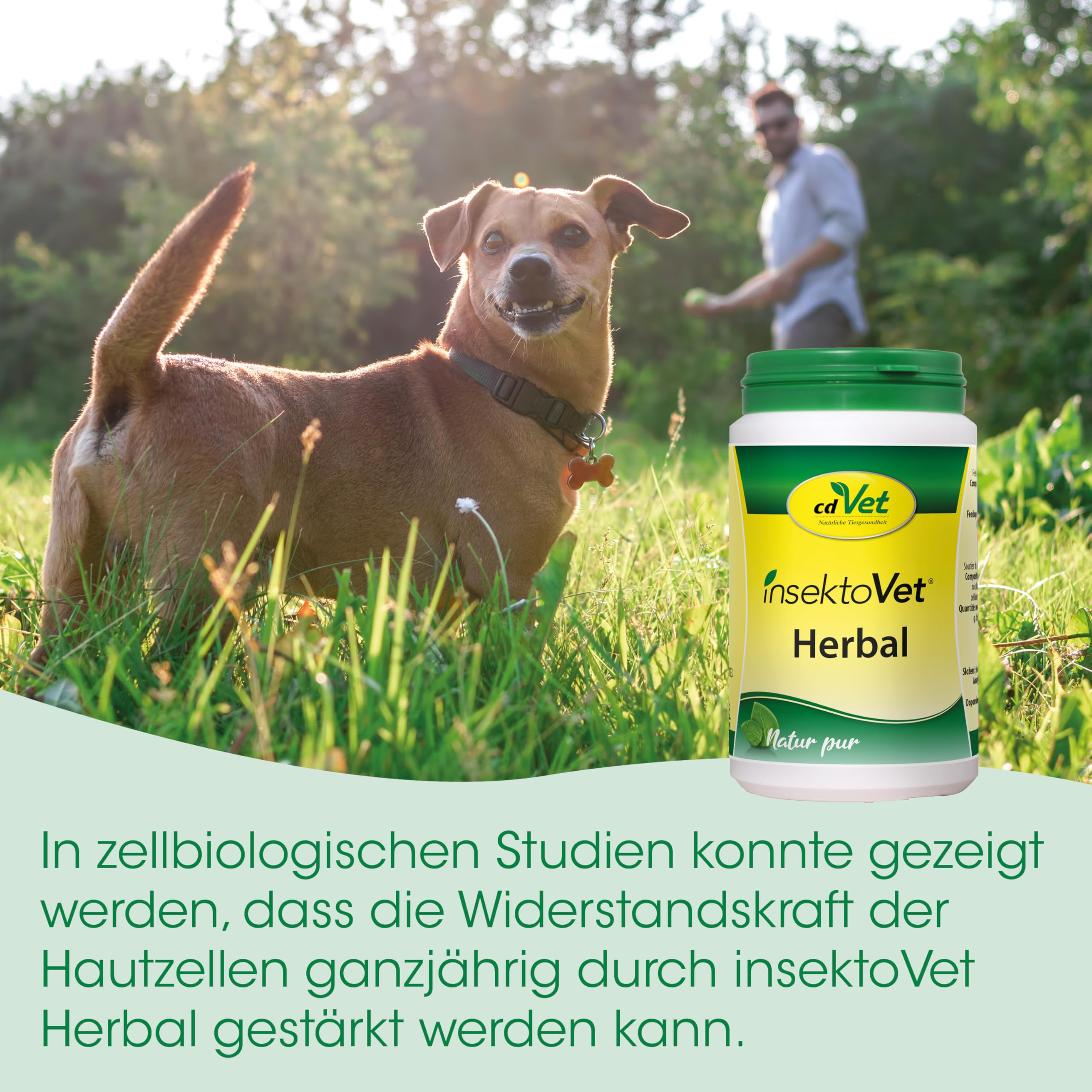 cdVet Naturprodukte InsektoVet herbal 1,8 kg - Hund - unterstützen ernährungsbedingt den Hautstoffwechsel - positive Entwicklung des Hautmilieus -