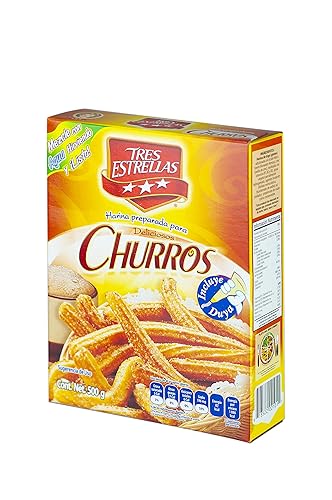 Tres Estrellas Churros Flour Mix, 17.6 oz.