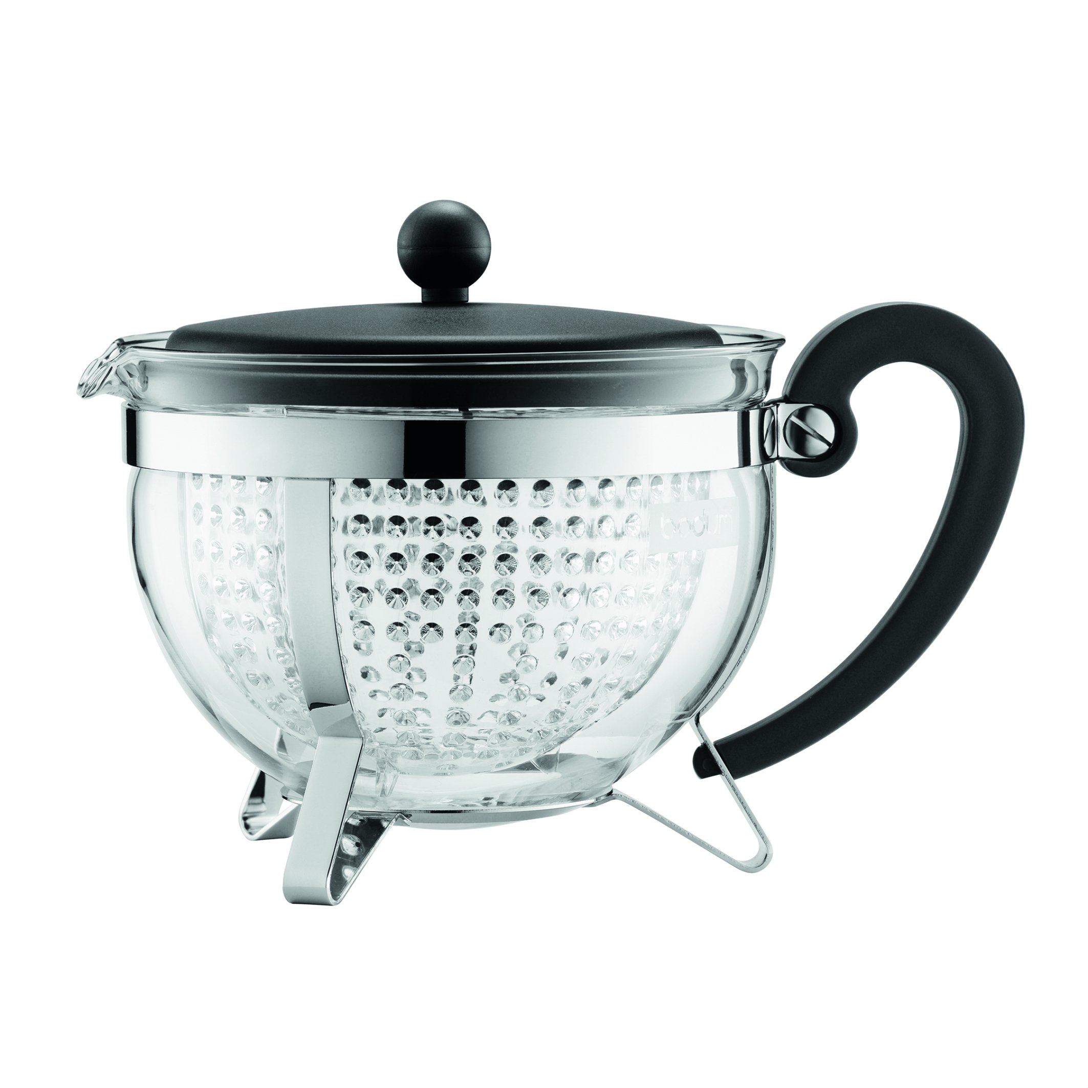CHAMBORD®: Teekanne, 1.3 l, mit farbigem Plastikdeckel, Griff