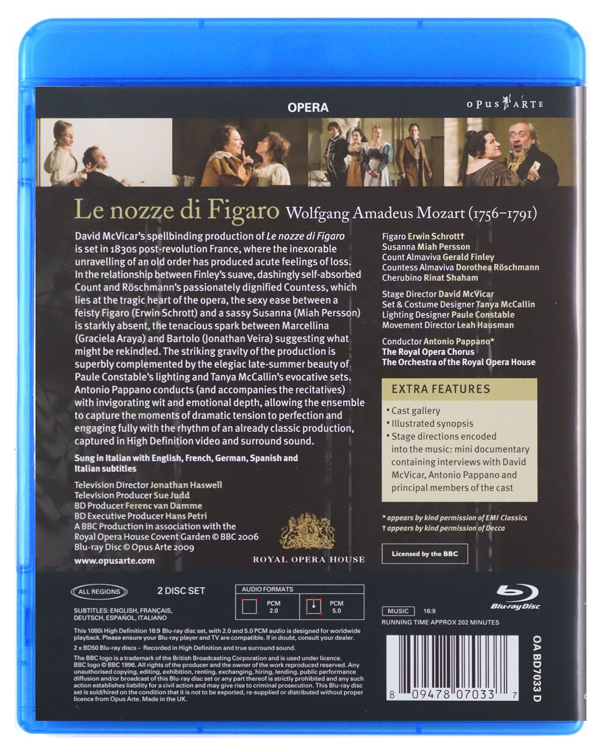 Mozart - Le Nozze di Figaro [Blu-ray]