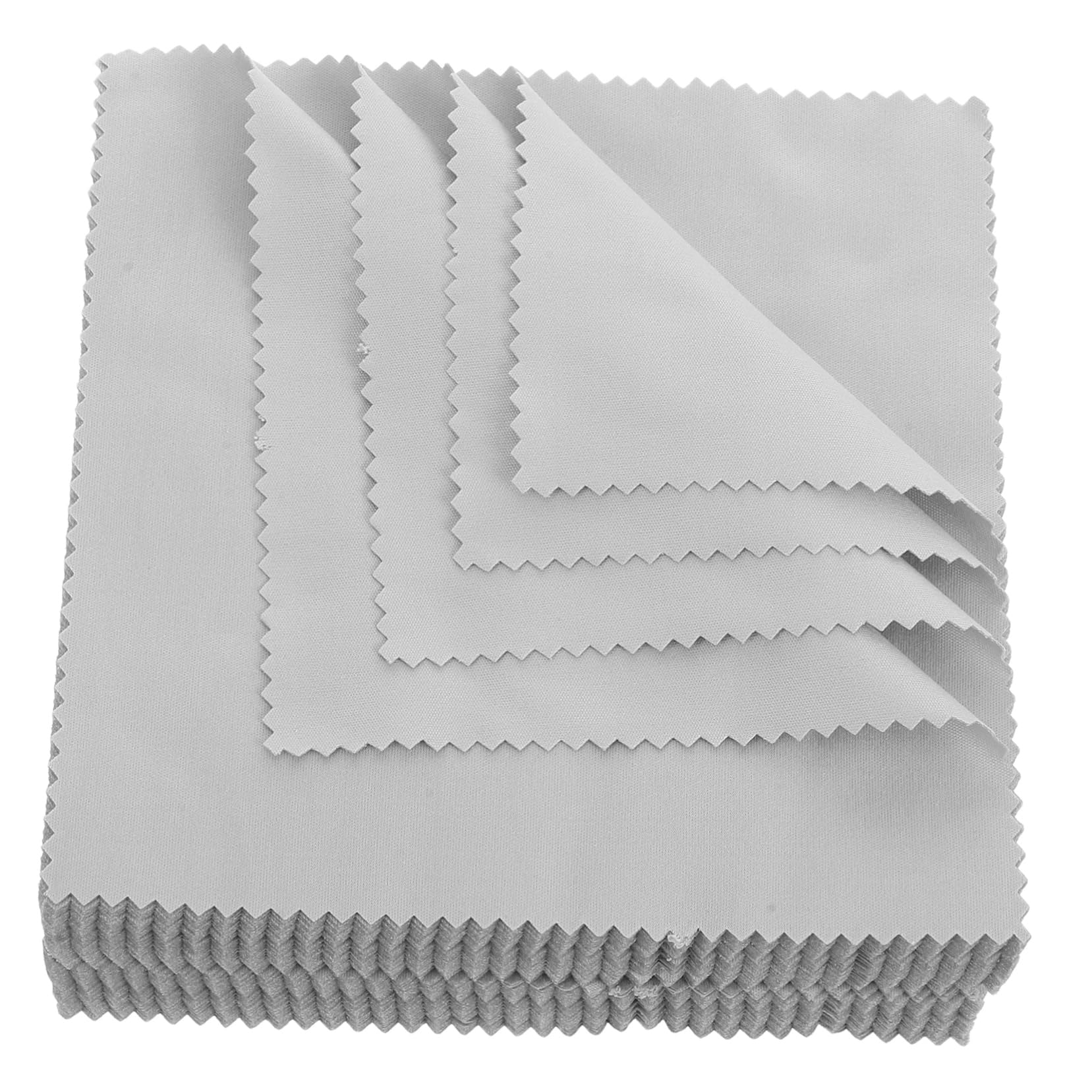 100piezas Paño De Microfibra Para Limpiar Gafas Toallitas De Limpieza De Microfibra Adecuado Para Limpieza Diaria De Lentes y Gafas Paño Para
