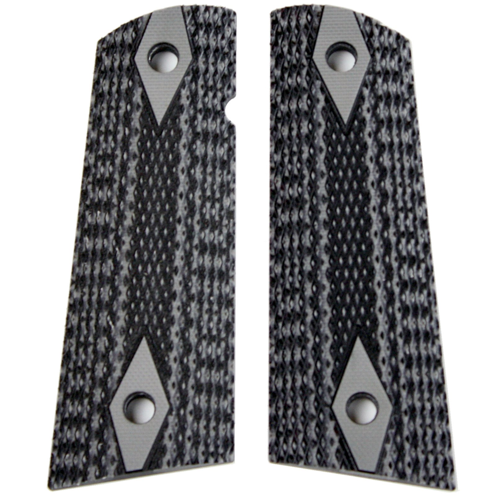 StonerCNC1911 Grips Fit Full Size Compact 1911 EMP PT1911 Sig GSG Double Diamond G10 Standard Thickness & Ambi Magwell Bobtail OR Roundbutt